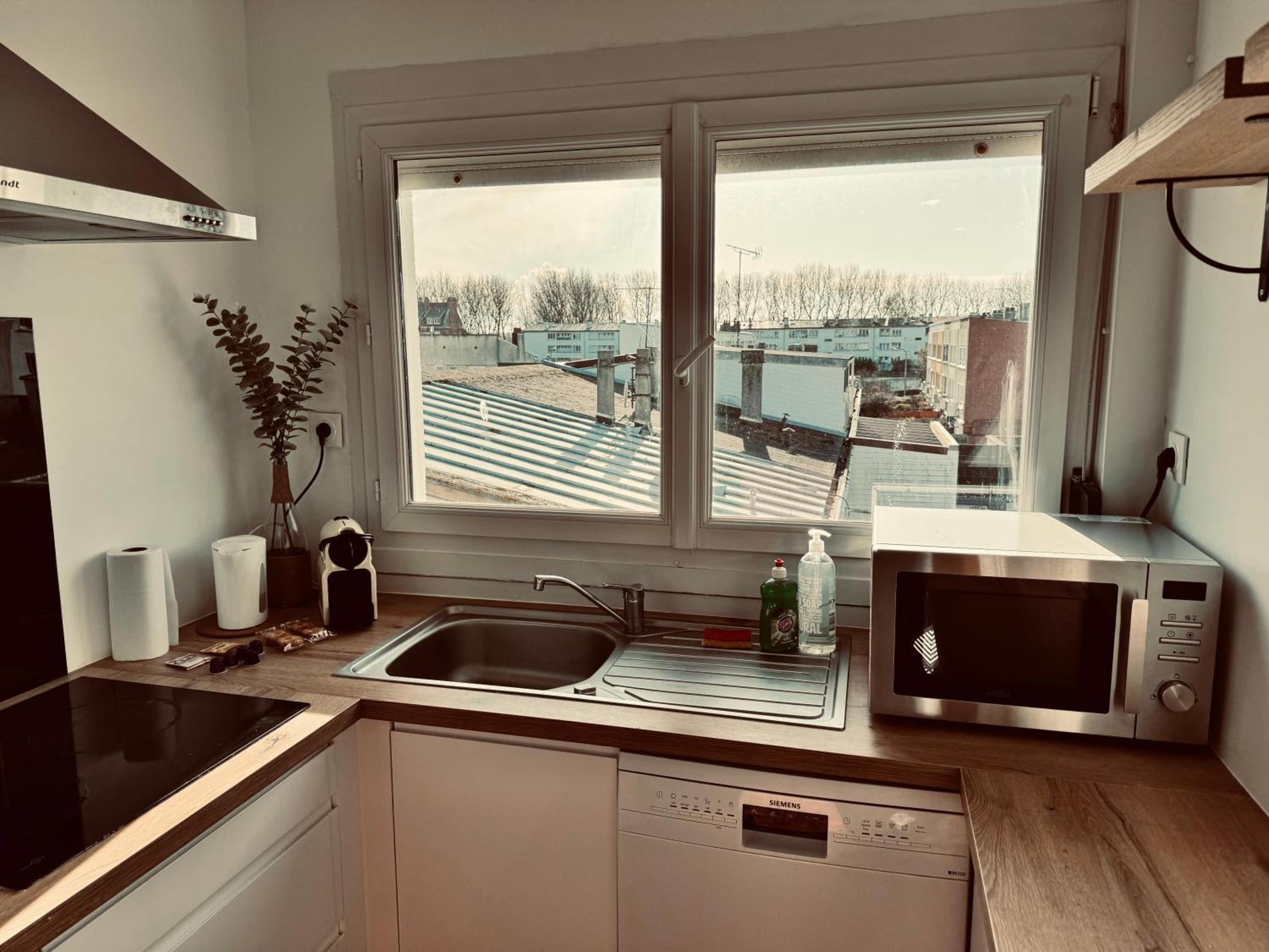 Superbe Appartement T3 Renove - Calais Nord Bagian luar foto